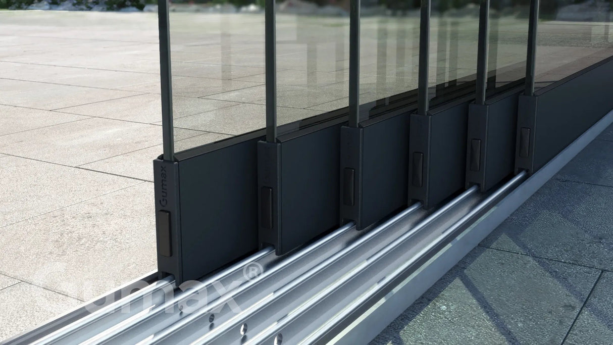 Tuinmaximaal | Glazen Schuifwand 5880 mm - 6 Rail