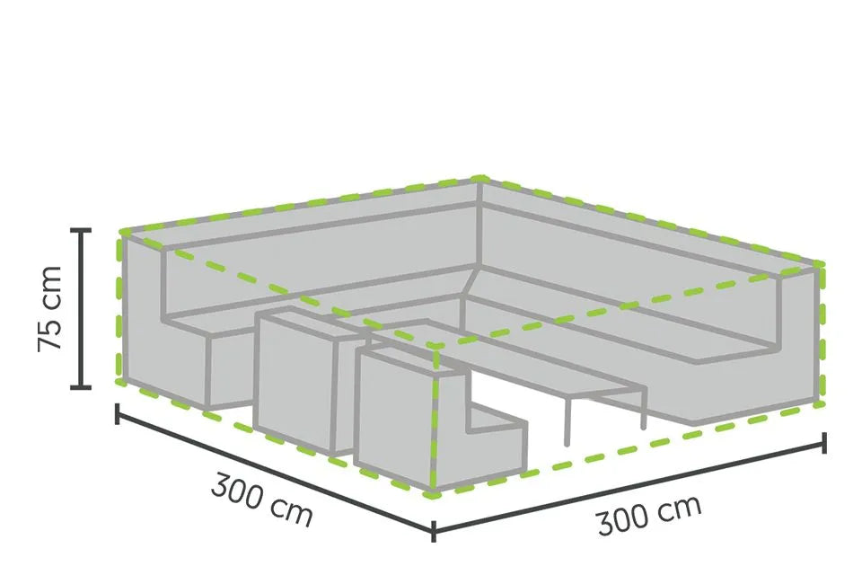 Winza | Loungesethoes Premium 300 x 300 x 75 cm