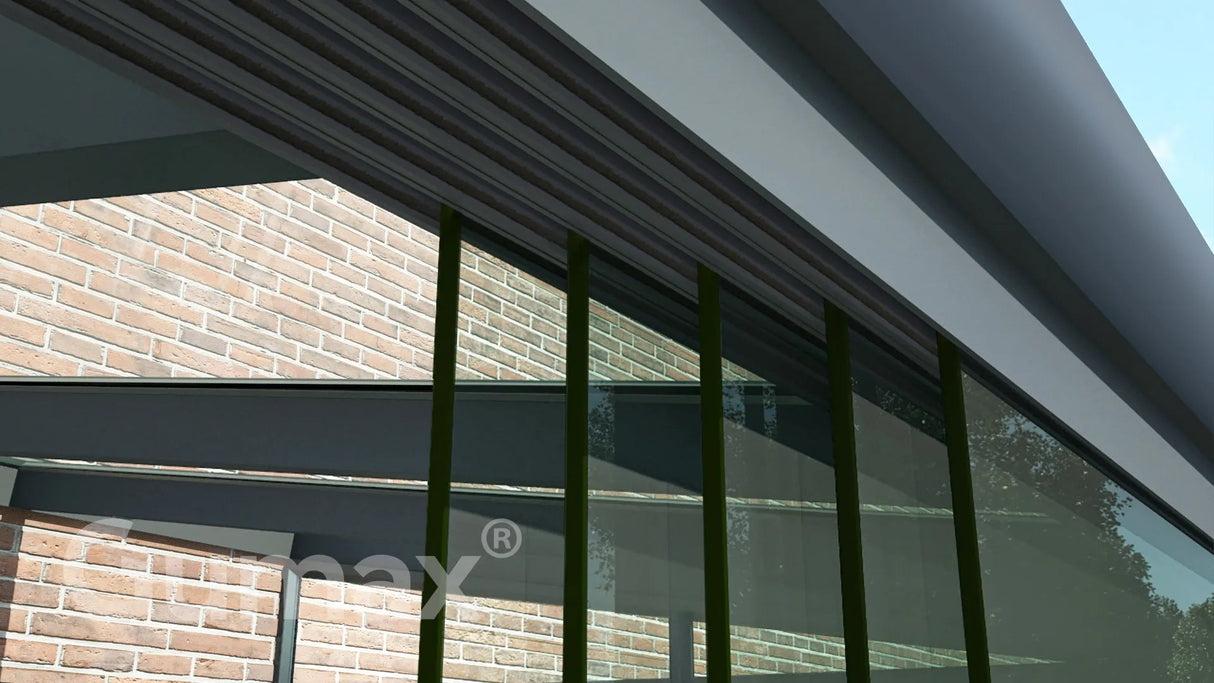 Tuinmaximaal | Glazen Schuifwand 4900 mm - 5 Rail