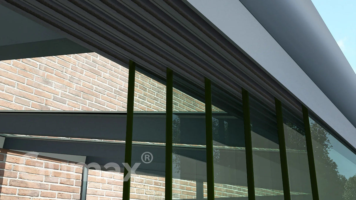 Tuinmaximaal | Glazen Schuifwand 5880 mm - 6 Rail