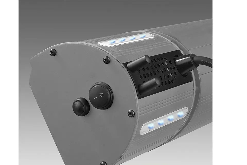 Eurom | Heat and Beat Grijs | Infrarood Verwarming
