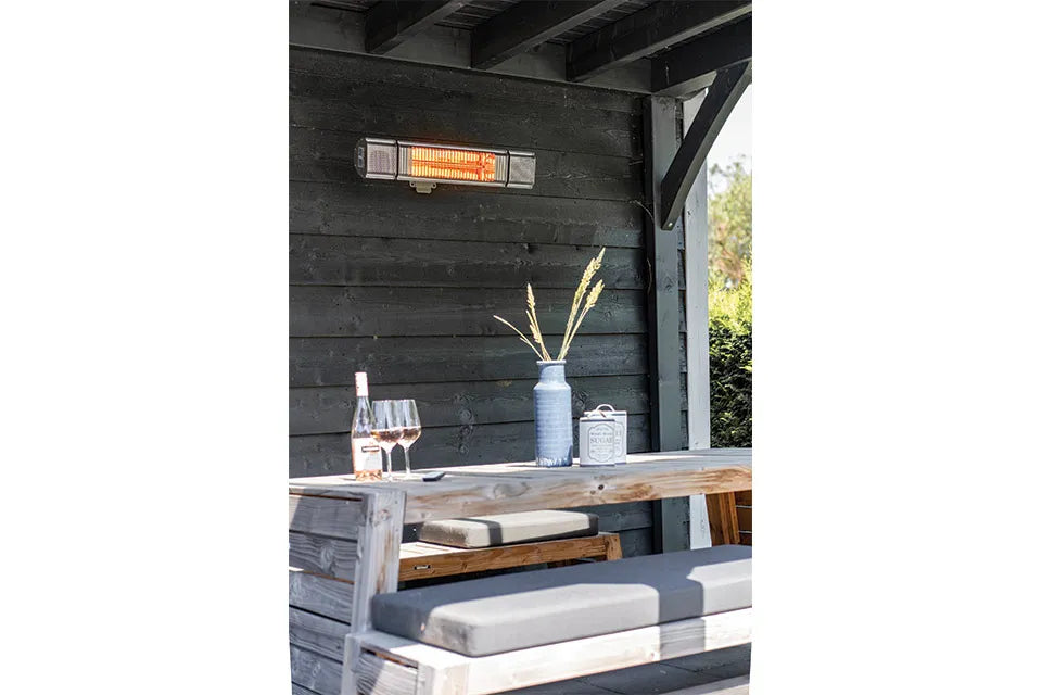 Eurom | Heat and Beat Grijs | Infrarood Verwarming