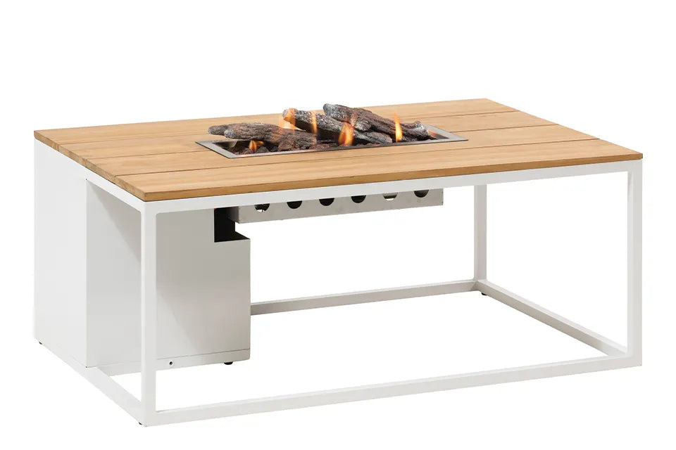 Cosi | Cosiloft 120 | White Frame | Teak Top