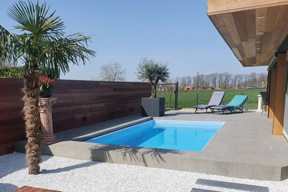 Fonteyn | Mallorca Polyester Zwembad 600 x 300 x 150 cm | Samengesteld