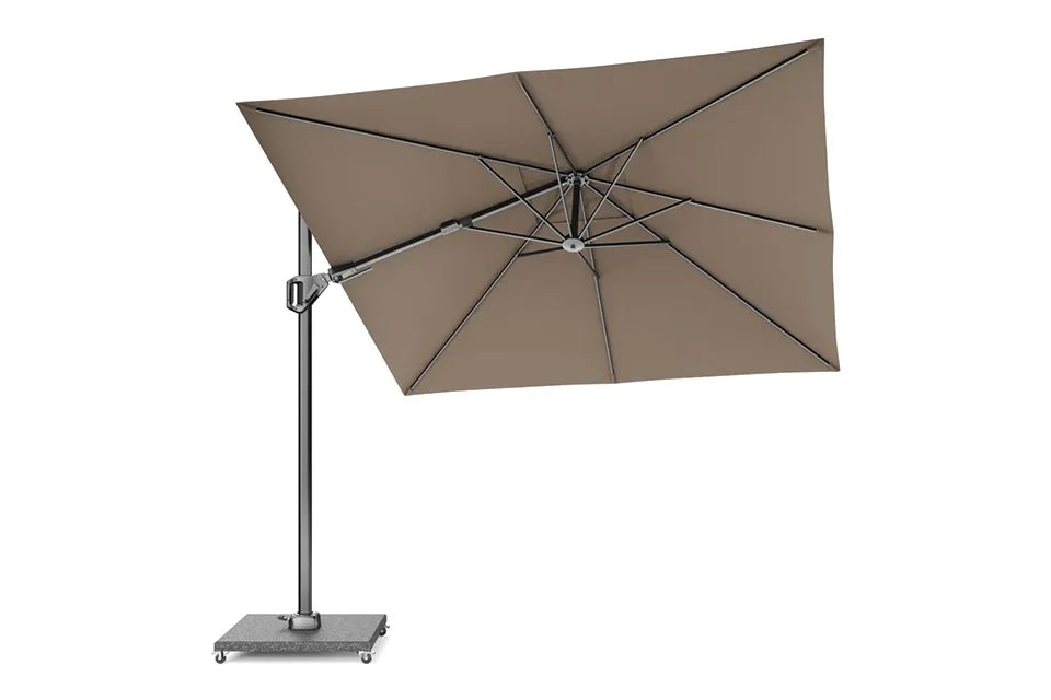 Platinum Sun & Shade | Voyager T² Zweefparasol 270 x 270 cm | Havanna