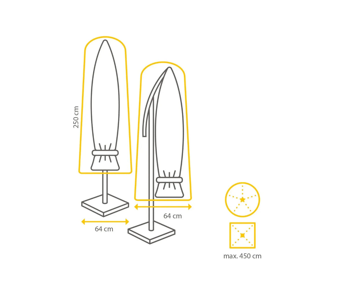 Winza | Parasolhoes Premium Ø250-450 x 64 cm