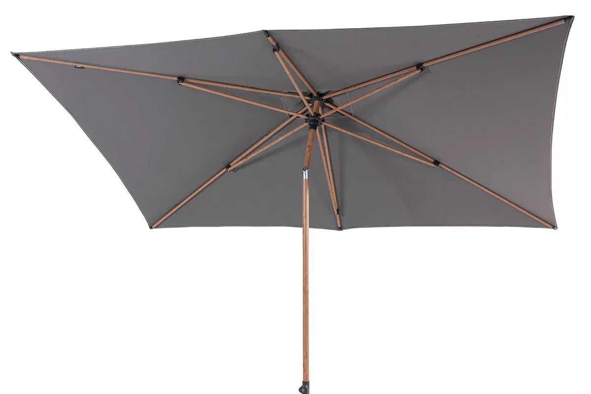 4 Seasons Outdoor | Azzurro Parasol 200 x 300 cm | Houtlook-Charcoal