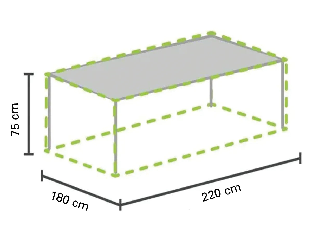 Winza | Loungesethoes Premium 220 x 180 x 75 cm