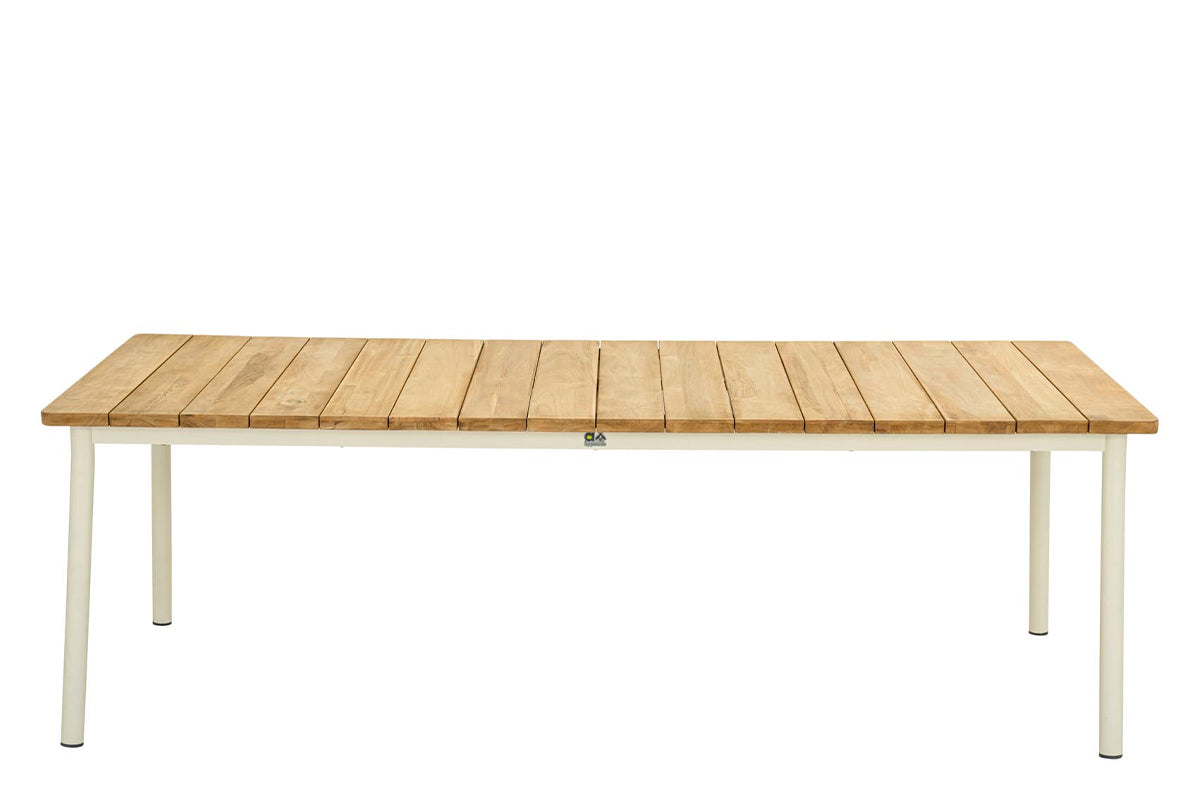 Apple Bee | Milou Tuintafel 240 x 100 cm | Oyster-Teak