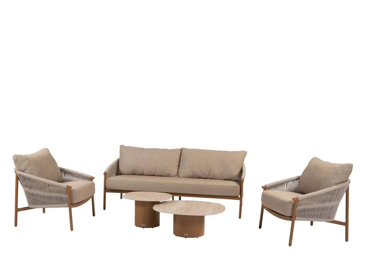 4 Seasons Outdoor | Milos Loungeset met Koffietafels
