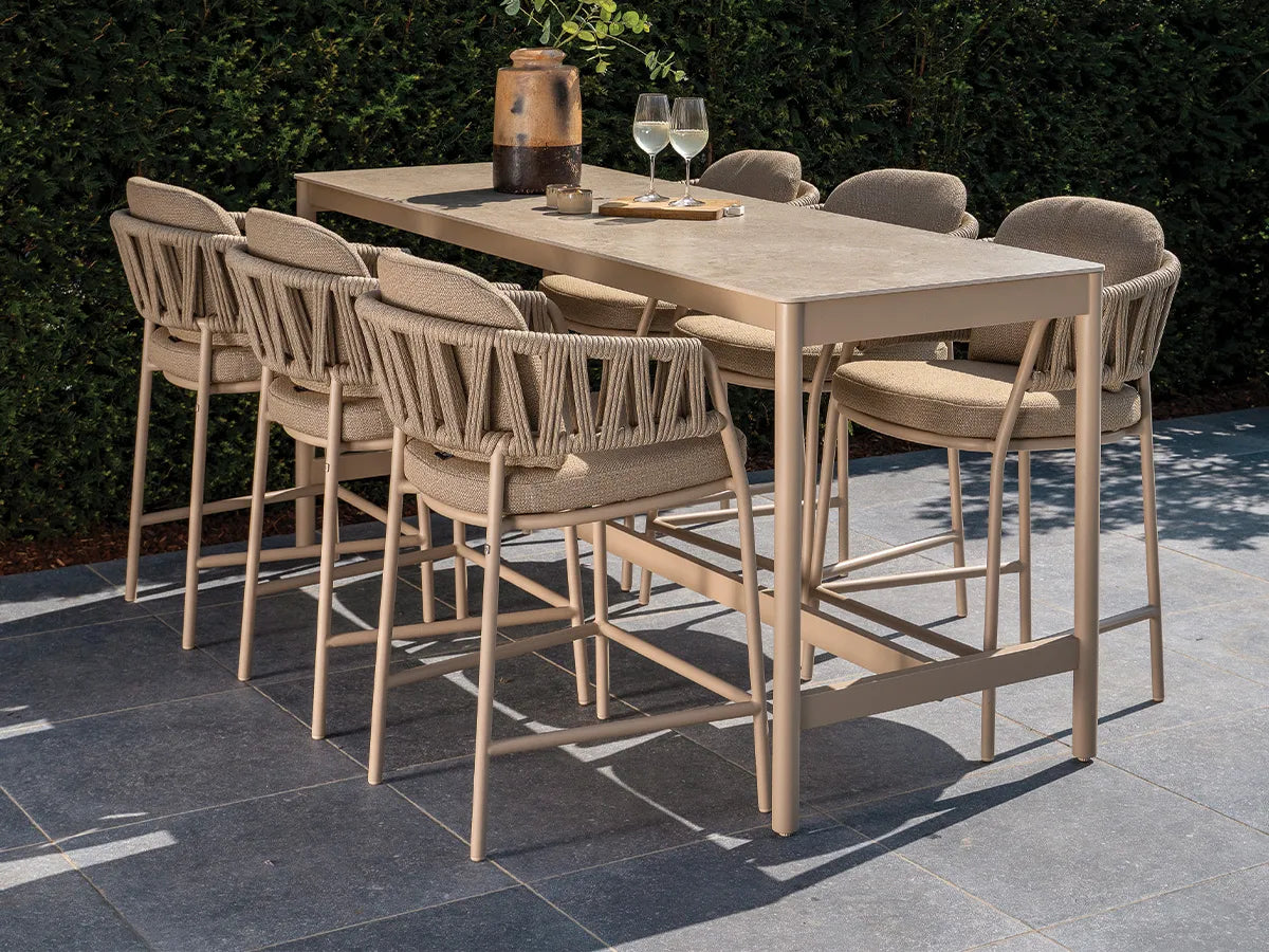 Taste by 4 Seasons | Calma High Diningset | Latte