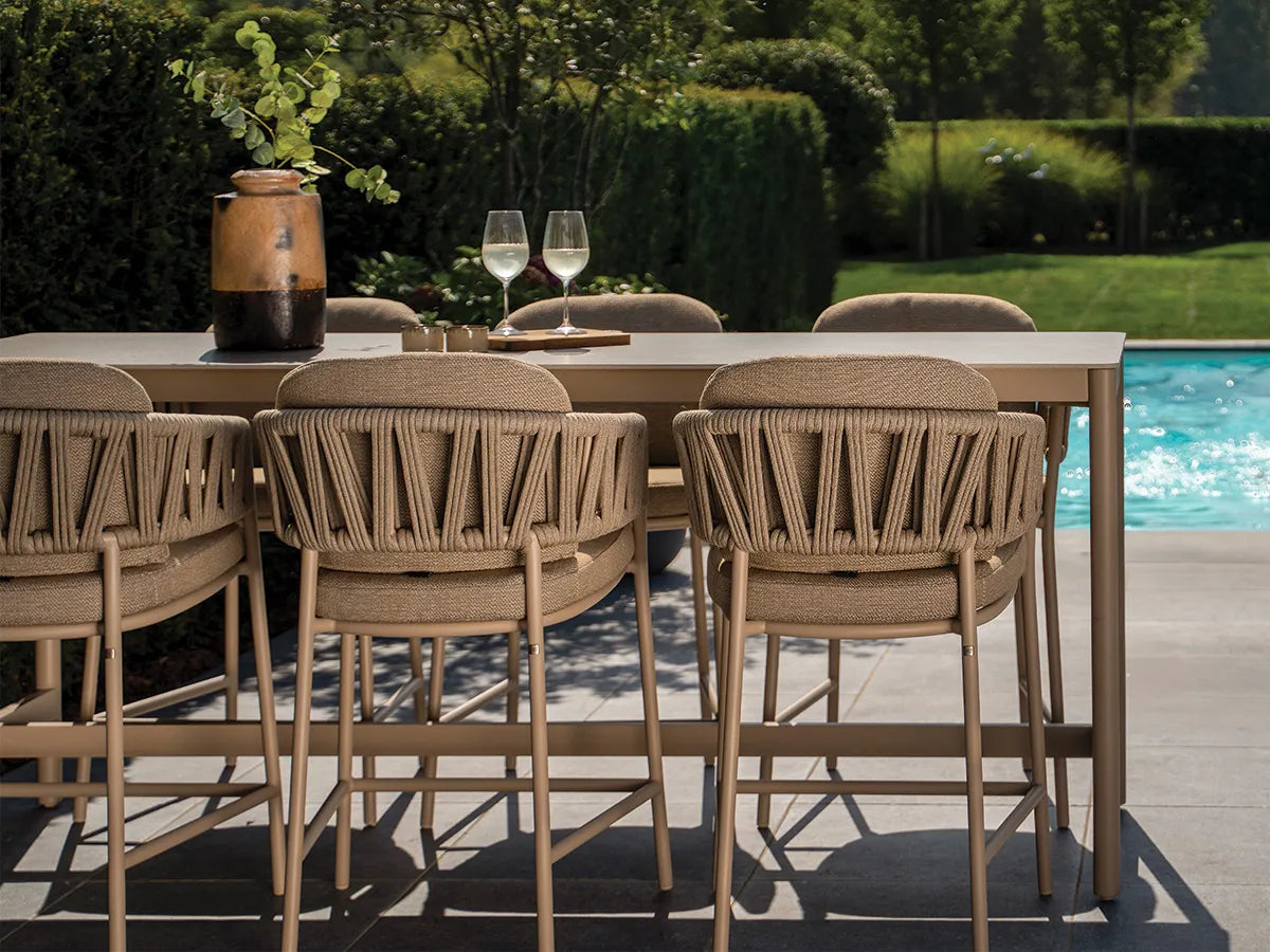 Taste by 4 Seasons | Calma High Diningset | Latte