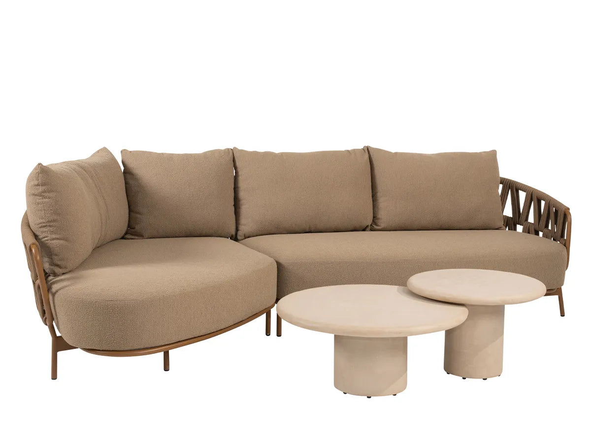 4 Seasons Outdoor | Biarritz Hoekbank met Koffietafels