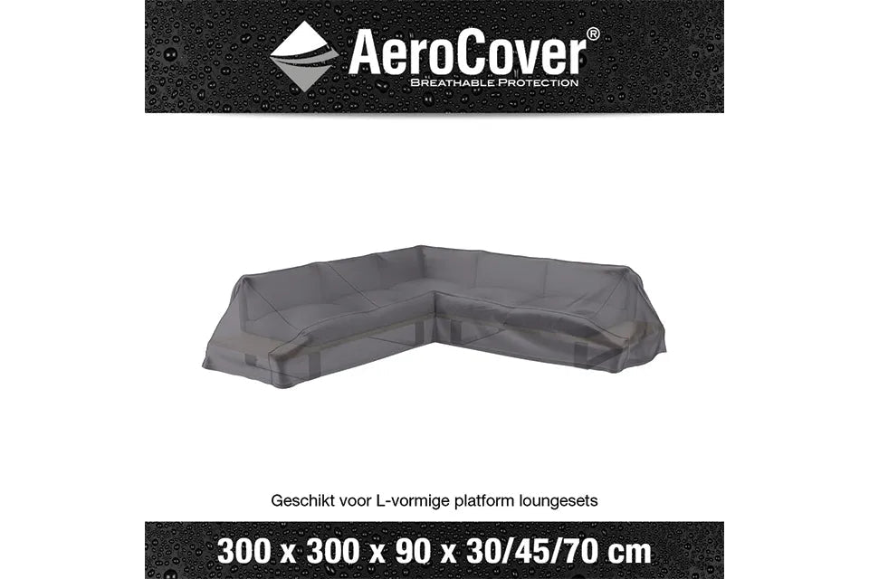 Platinum AeroCover | Loungesethoes 300 x 300 x 90 x 30-45-70(h)