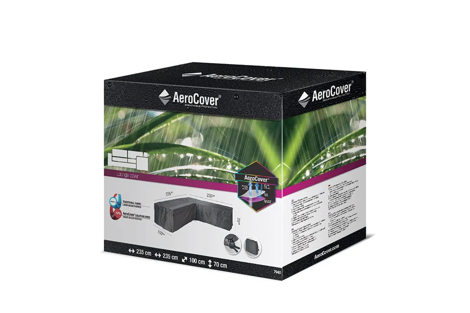 Platinum AeroCover | Loungesethoes 235 x 235 x 100 x 70(h) cm | L-vorm