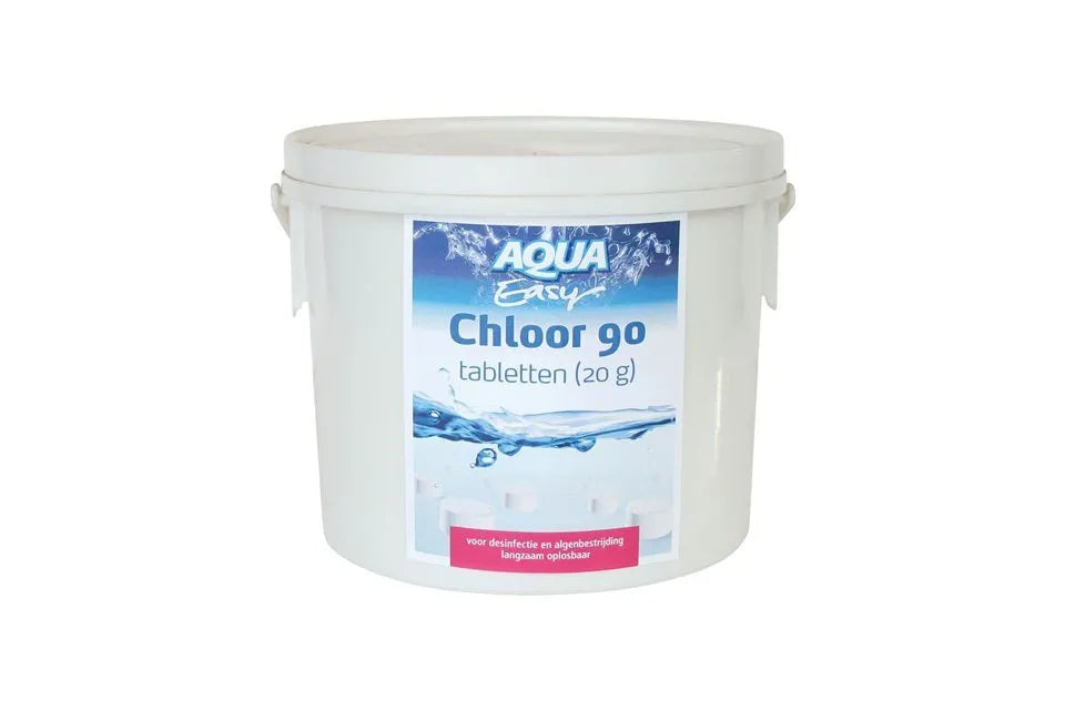 Melpool | Chloor 90/20 Tabletten | Emmer 5 kilo