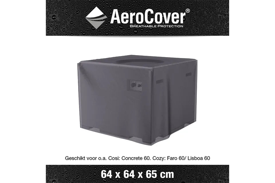Platinum AeroCover | Vuurtafel Afdekhoes 64 x 64 x 65(h) cm