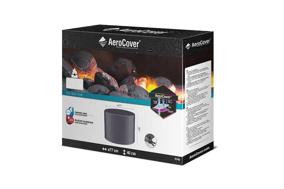 Platinum AeroCover | Vuurtafel Afdekhoes Ø77 x 40(h) cm