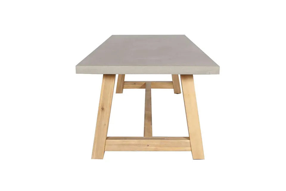 Fonteyn | Tuintafel Monda 240 x 100 cm | Betonlook/Acacia