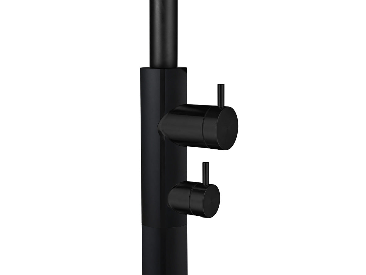 Poolimex | Dakota Buitendouche Koud | RVS Matt Black