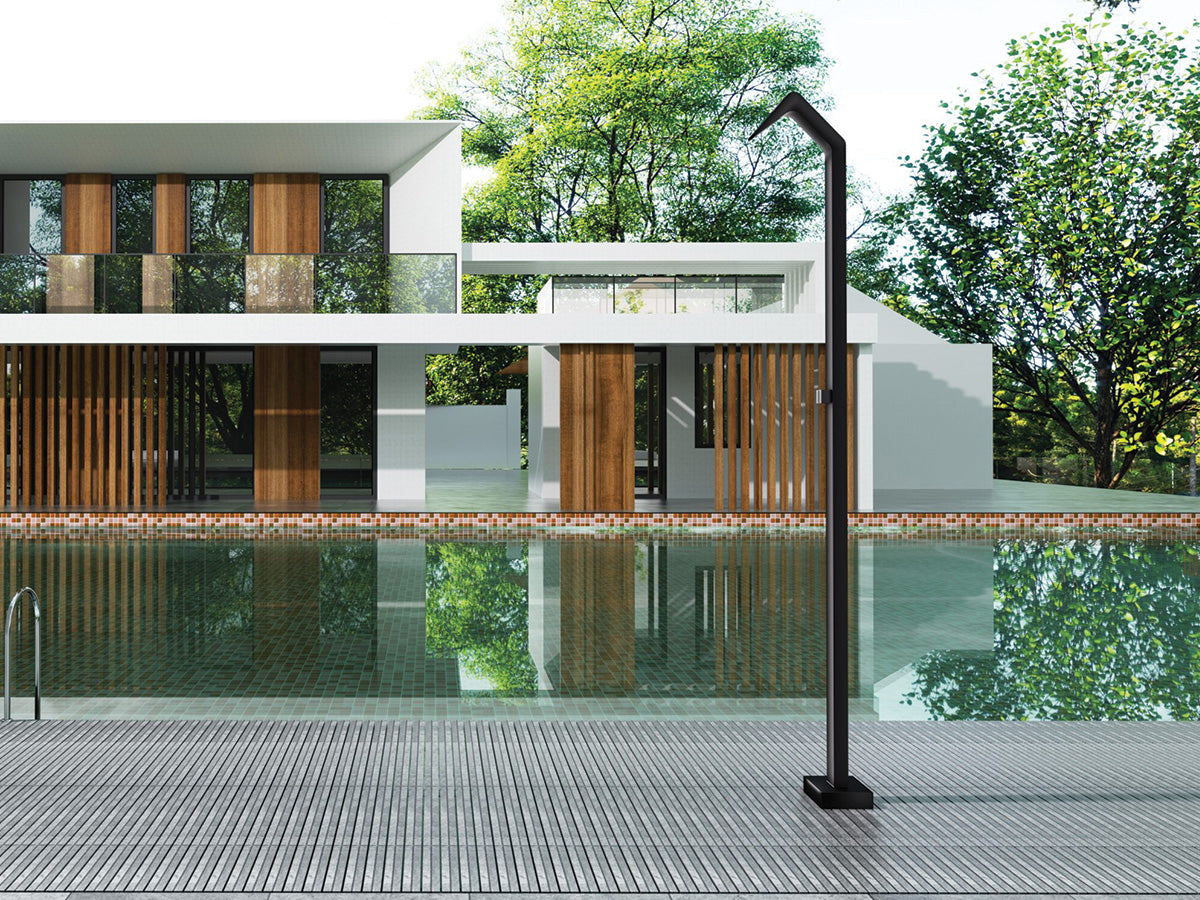 Poolimex | Niagara Buitendouche Koud | RVS Matt Black