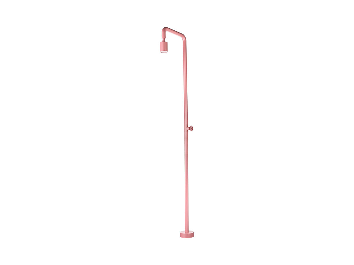 Poolimex | Pool Buitendouche Koud | RVS Coral Pink