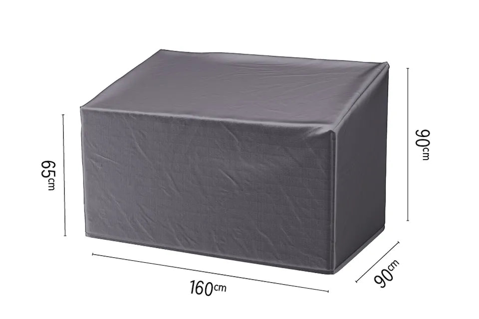 Platinum AeroCover | Loungebankhoes Hoge Rug 160 x 90 x 65/90(h) cm
