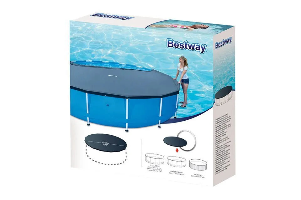Bestway | Flowclear Afdekzeil Steel Pro Ø 366 cm