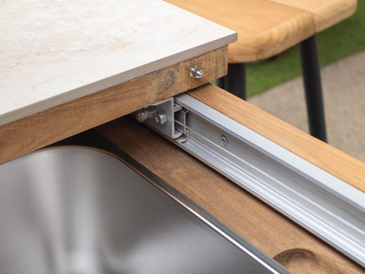 Milano Buitenkeuken Opstelling 17, Albastro Cream - Passion Grills (foto 4)
