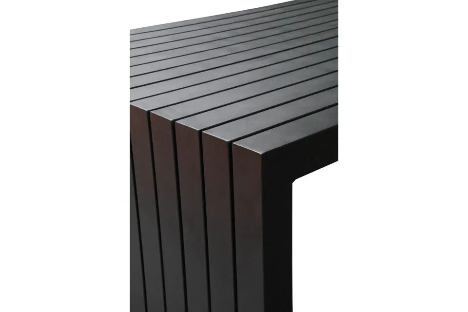 Fonteyn | Tuintafel Aluminium 220 x 100 cm | Zwart