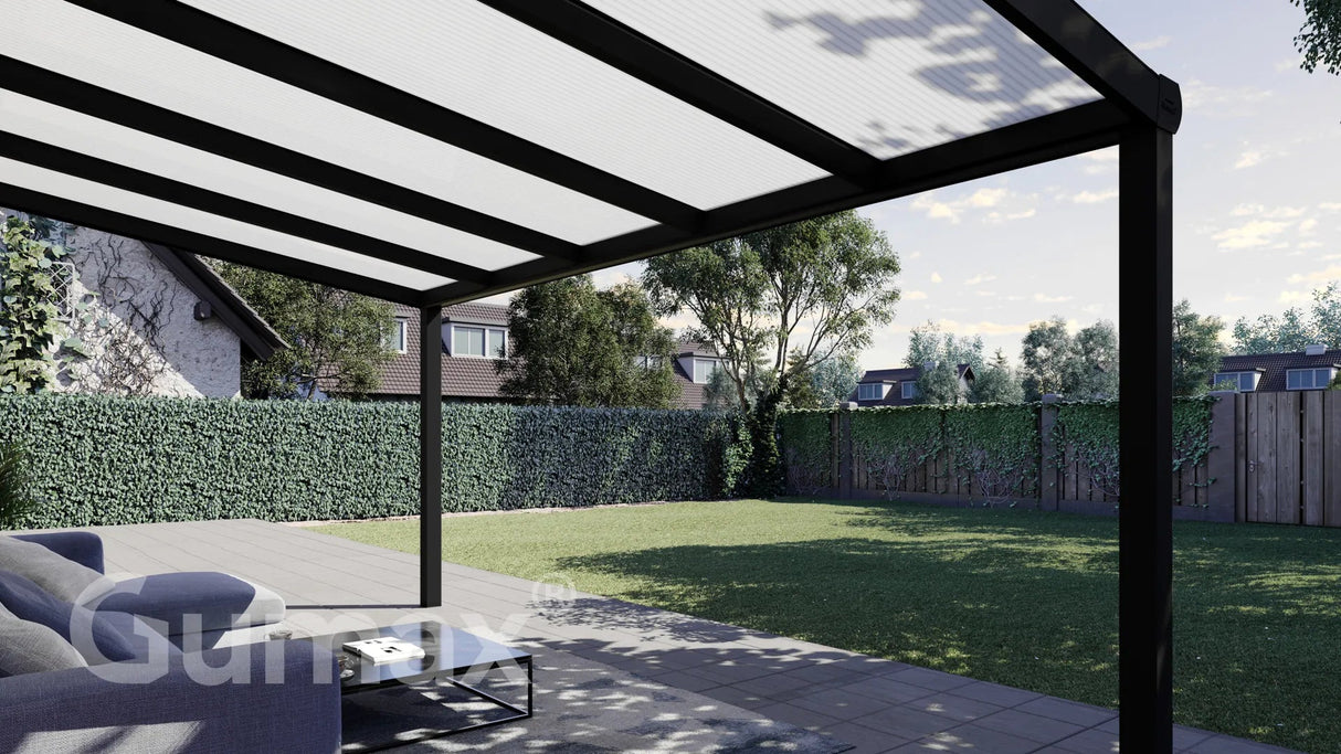 Tuinmaximaal | Poly Line Veranda Modern Mat Zwart