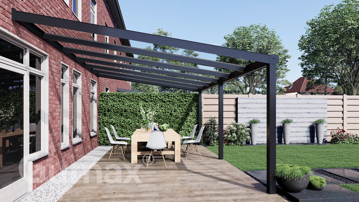 Tuinmaximaal | Glass Line Veranda Modern Mat Zwart
