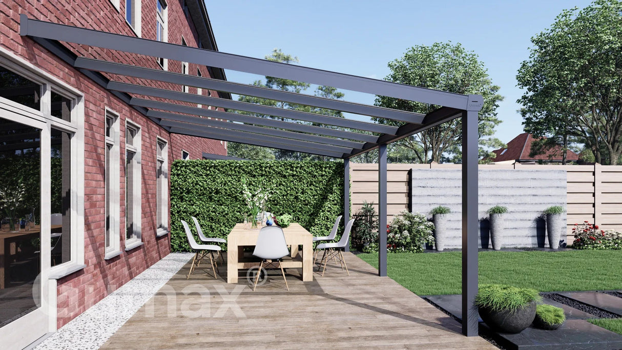 Tuinmaximaal | Glass Line Veranda Modern Mat Antraciet