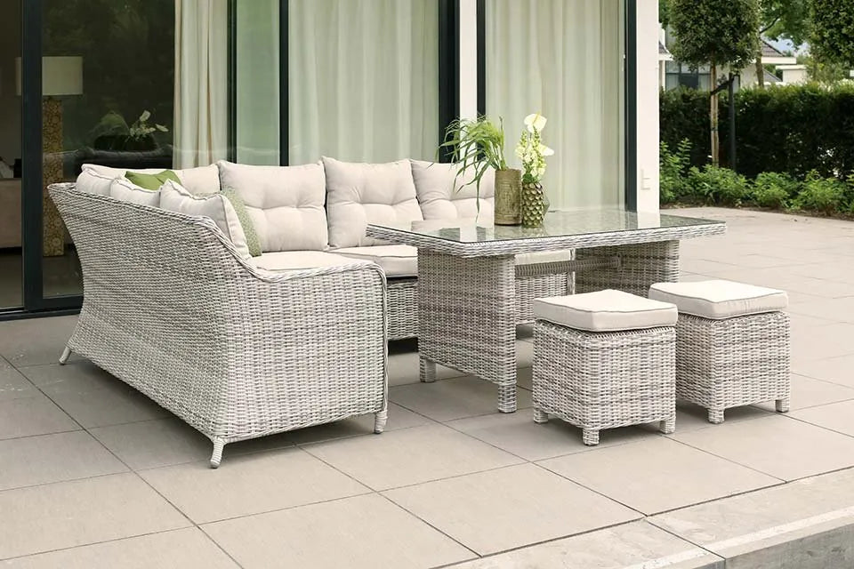 Fonteyn | Camden Lounge-Diningset | Mixed Grey