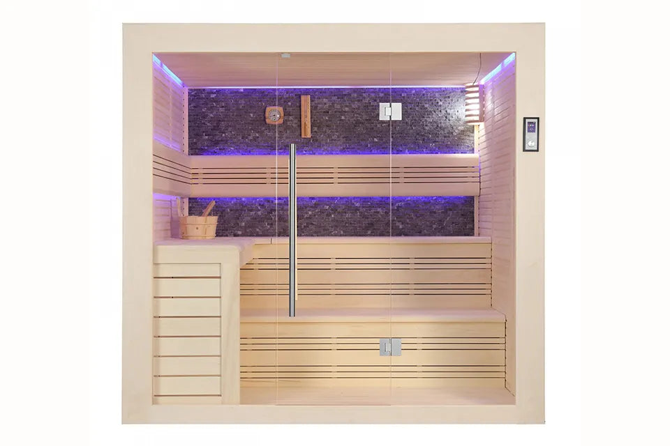 Fonteyn | Luxor 200 Sauna Compleet | Black Stone