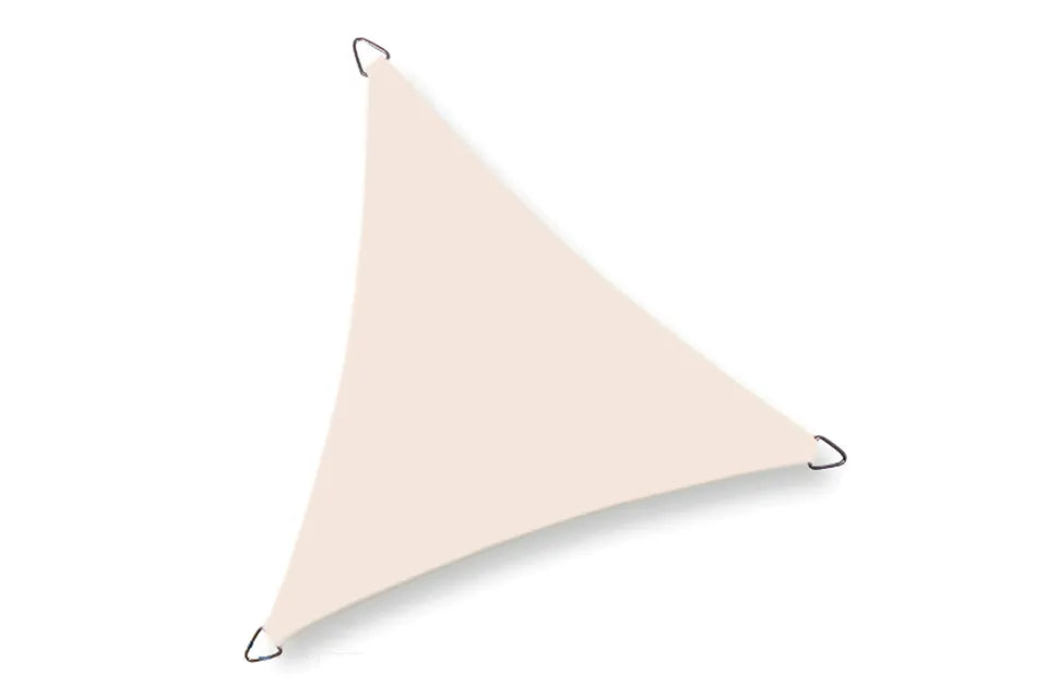 Platinum Sun & Shade | Dreamsail Waterproof Schaduwdoek Driehoek 500 x 500 x 500 cm | Cream