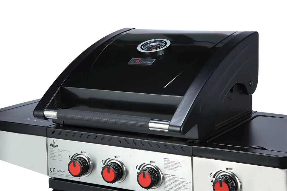 El Fuego | Gas BBQ Houston | 3+1 brander