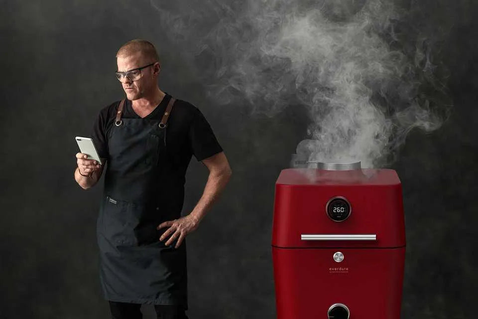 Everdure | Houtskool BBQ 4K | Rood