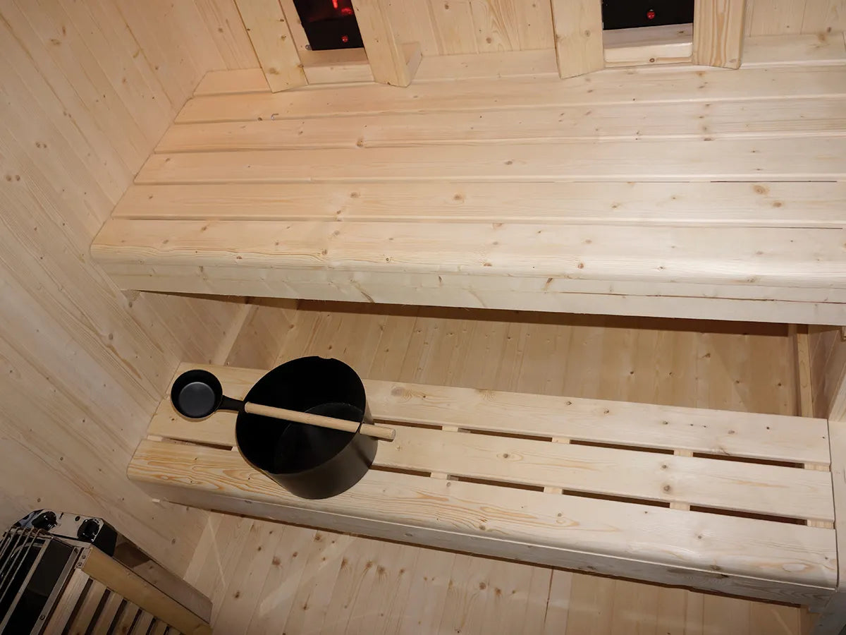 Fonteyn | Finn 3 Hoek Combi Sauna