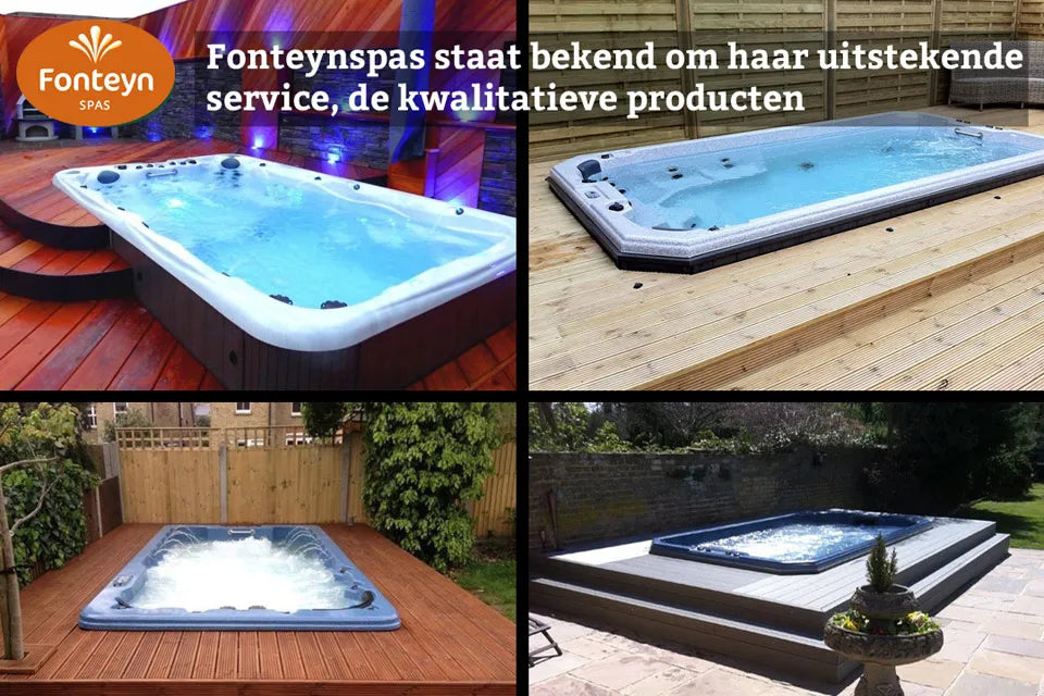Energy Swimspa | Sterling White with DARK GREY