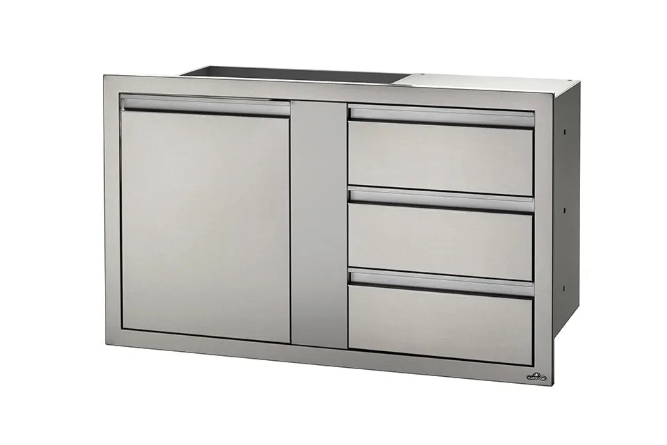 Napoleon | Inbouw Module | Deur + ladeset 3 Combinatie Breed | 106x60cm