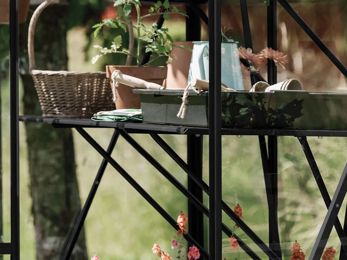 Royal Well | Tafel Kate II Tuinkas | Zwart