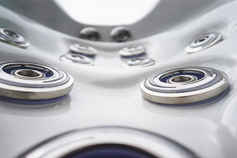 Tropic Spas | Key Largo Spa | Sterling White with Grey