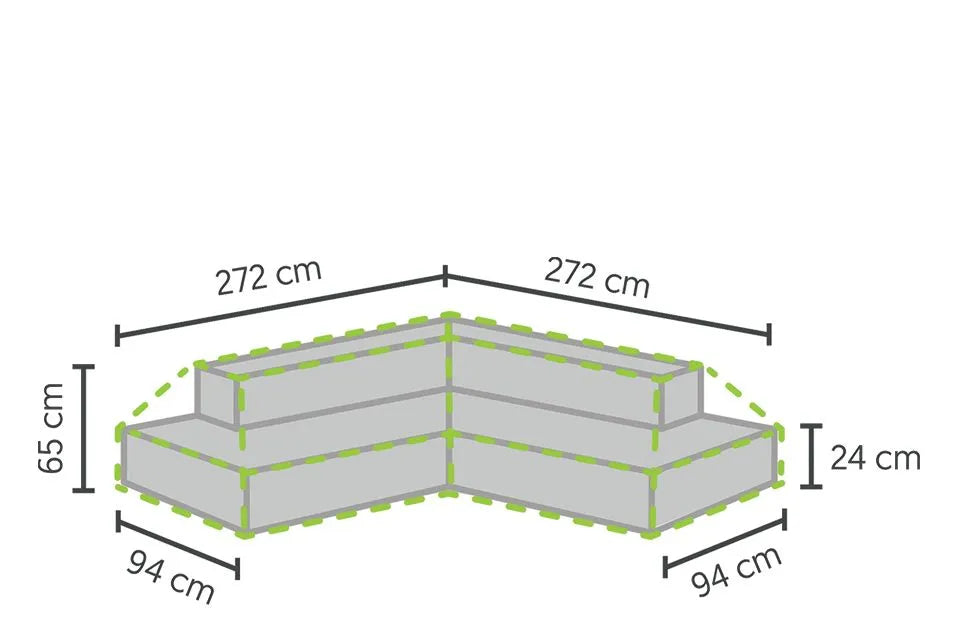 Winza | Loungesethoes Premium Plateau 272 x 272 x 65 cm
