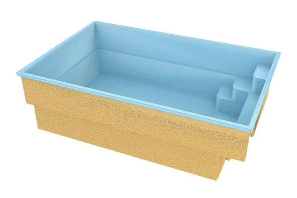 Fonteyn | Melogno Polyester Zwembad 420 x 270 x 130 | Samengesteld