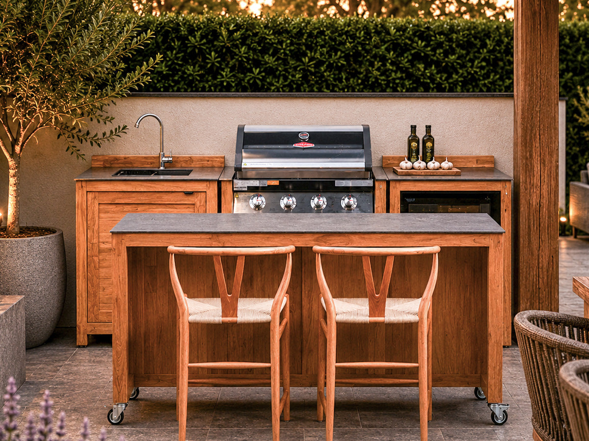 Passion Grills | Milano Buitenkeuken Opstelling 10 | Belgium Dark Grey