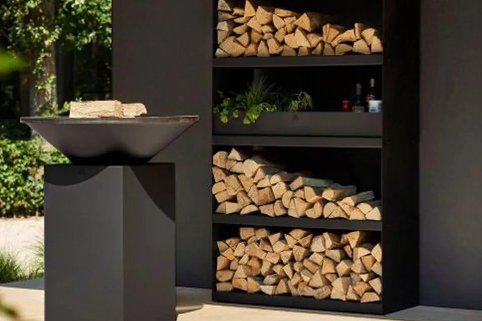 OFYR | Wood Storage Black 100
