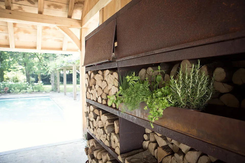 OFYR | Wood Storage Corten 300