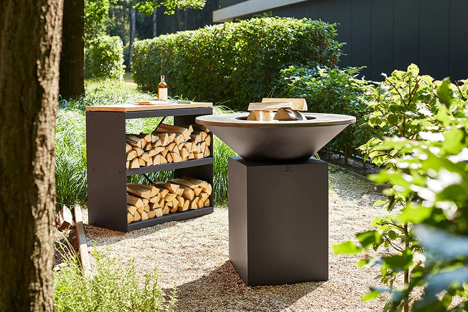 OFYR | Wood Storage Black Dressoir