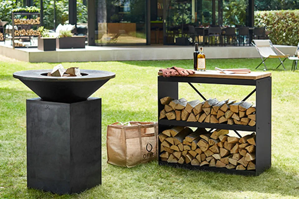 OFYR | Wood Storage Black Dressoir